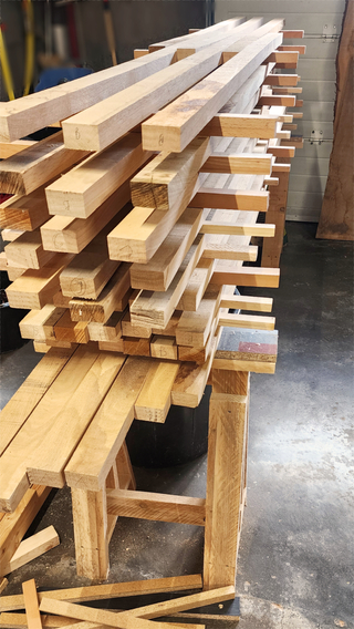 habillages muraux_fabrication des tasseaux